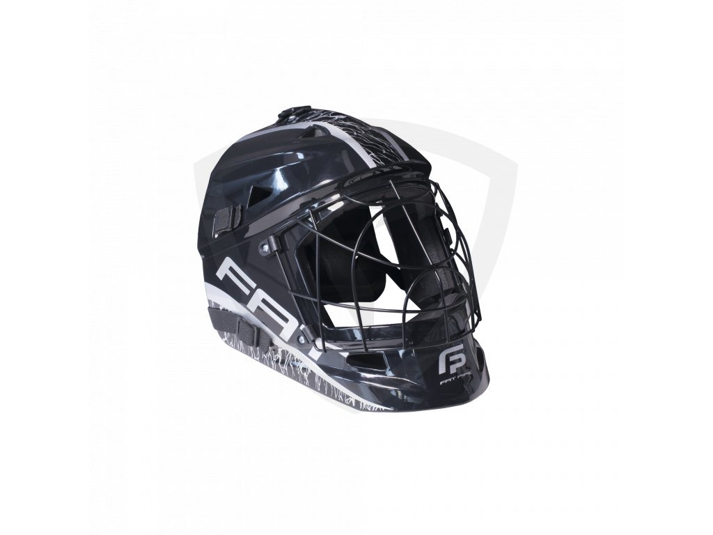 Fatpipe GK Helmet Junior Black-Space černá-stříbrná