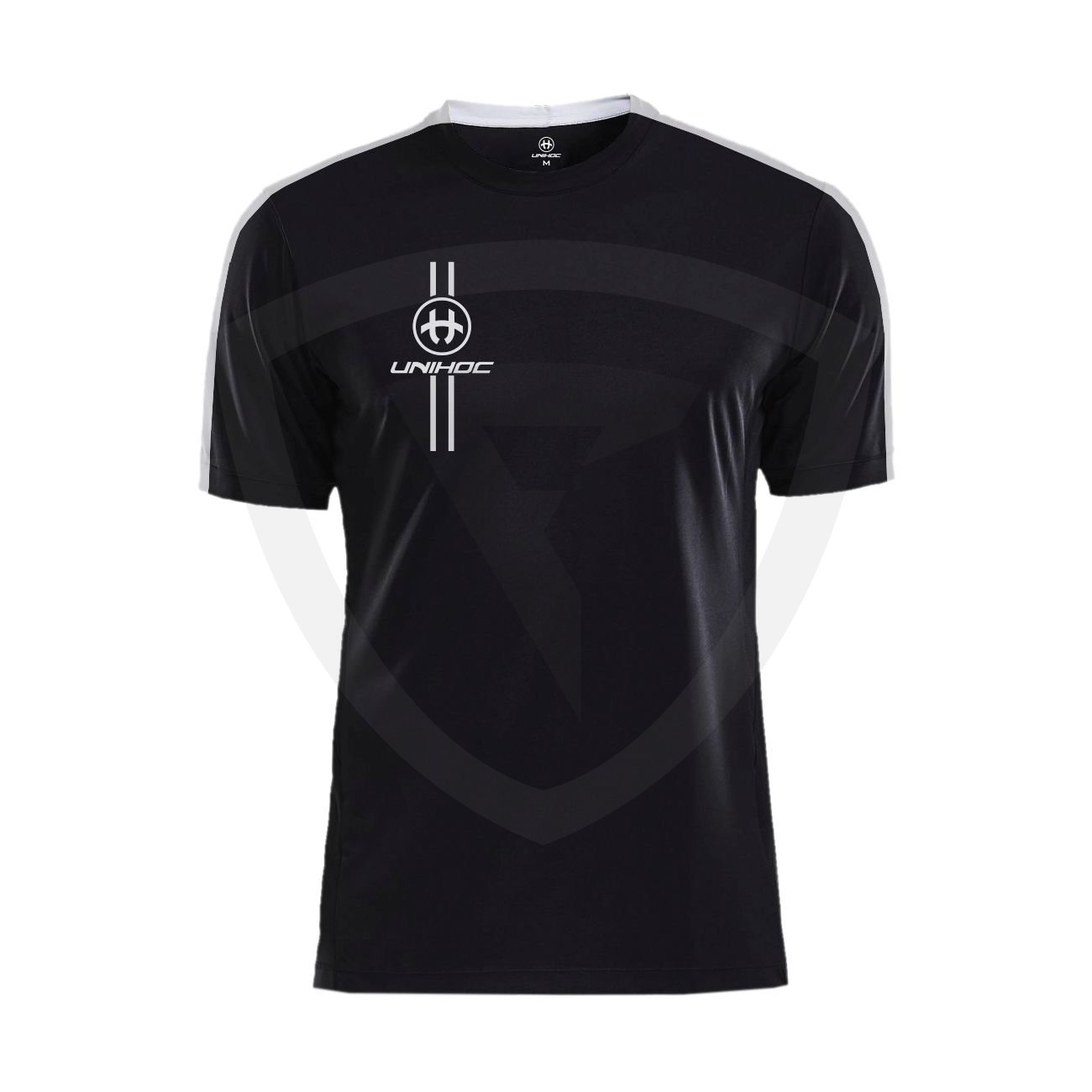 Unihoc Arrow T-shirt Black-White SR M černá-bílá
