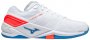Mizuno WAVE STEALTH NEO WHITE-IGNITION RED-FRENCH BLUE