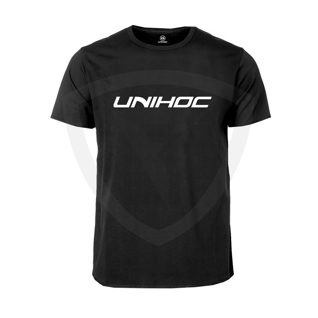 Unihoc T-shirt Classic Black JR 140 černá