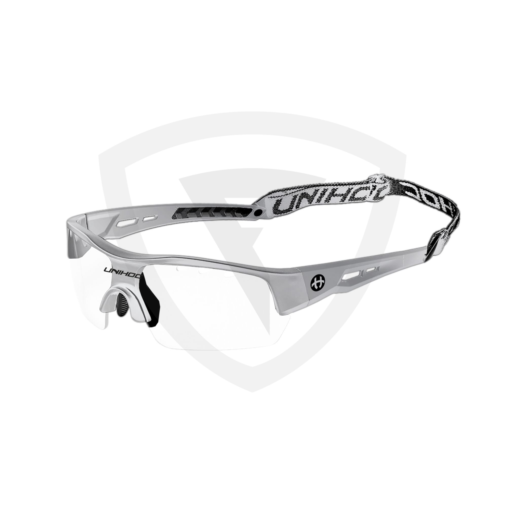 Unihoc Victory Senior Eyewear Silver-Black Senior stříbrná-černá