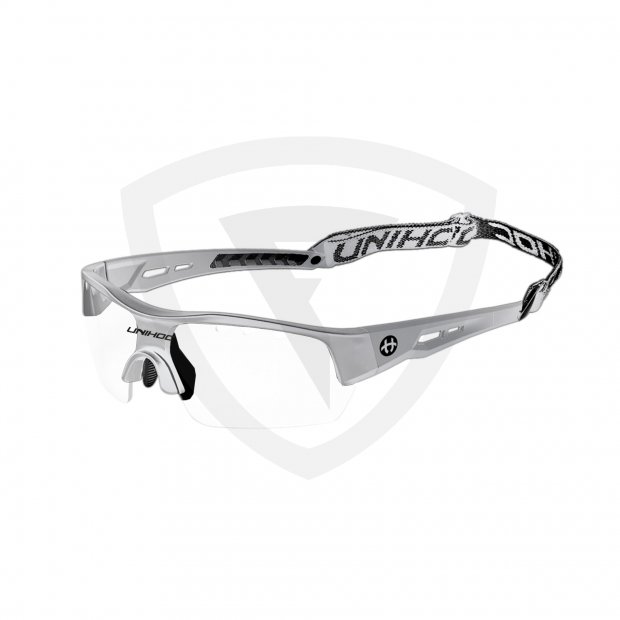 Unihoc Victory Senior Eyewear Silver-Black 24440 Eyewear VICTORY senior silver_black