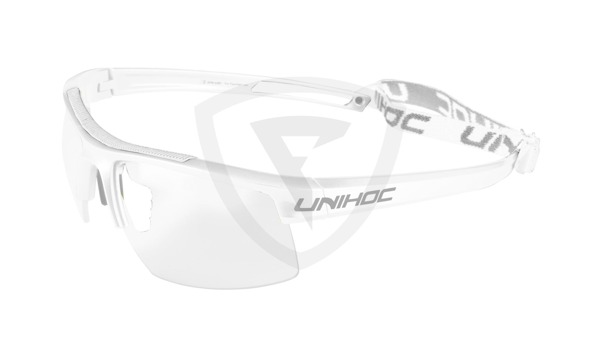Unihoc Energy Kids Eyewear Silver-Black stříbrná-černá