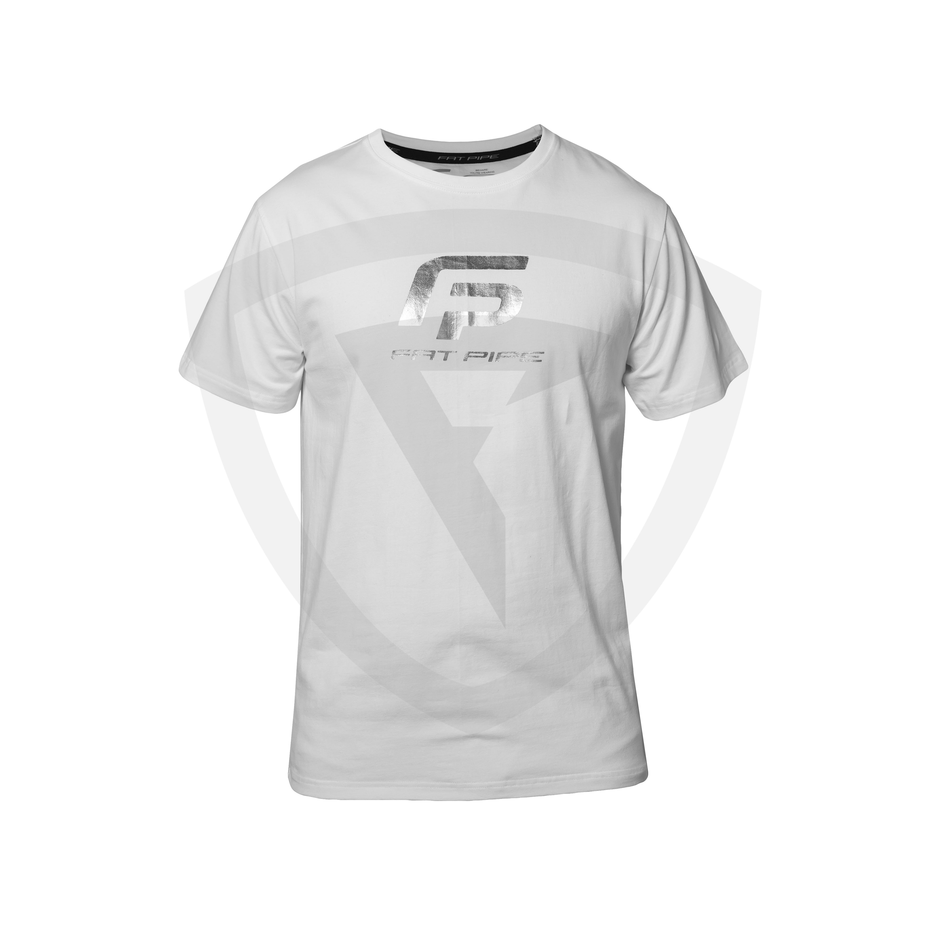 Fatpipe Tim T-Shirt White L bílá