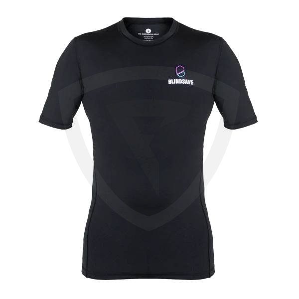 Blindsave Compression Shirt short sleeves M černá
