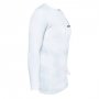 Blindsave Compression Shirt Long Sleeves-white-2