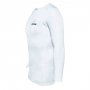 Blindsave Compression Shirt Long Sleeves-white-1