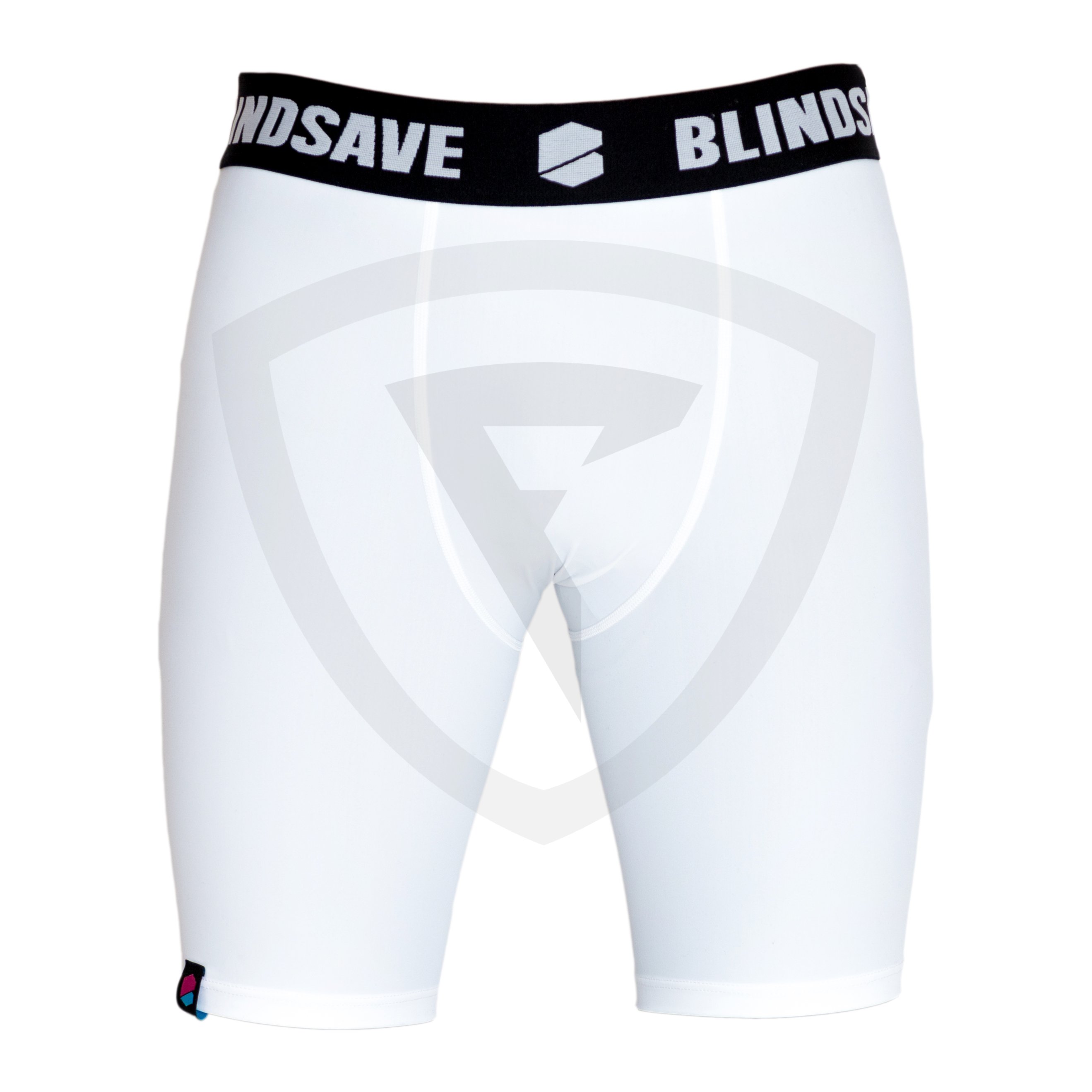 Blindsave Compression Shorts S bílá