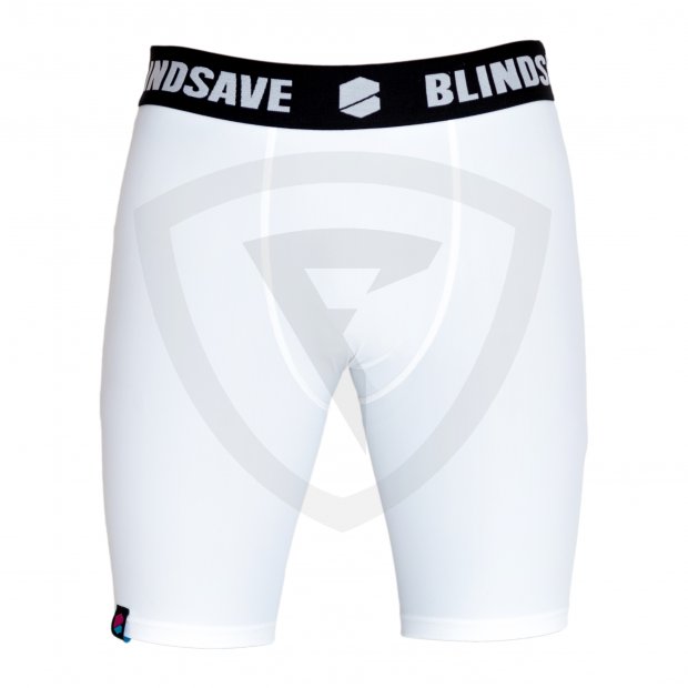 Blindsave Compression Shorts bílá