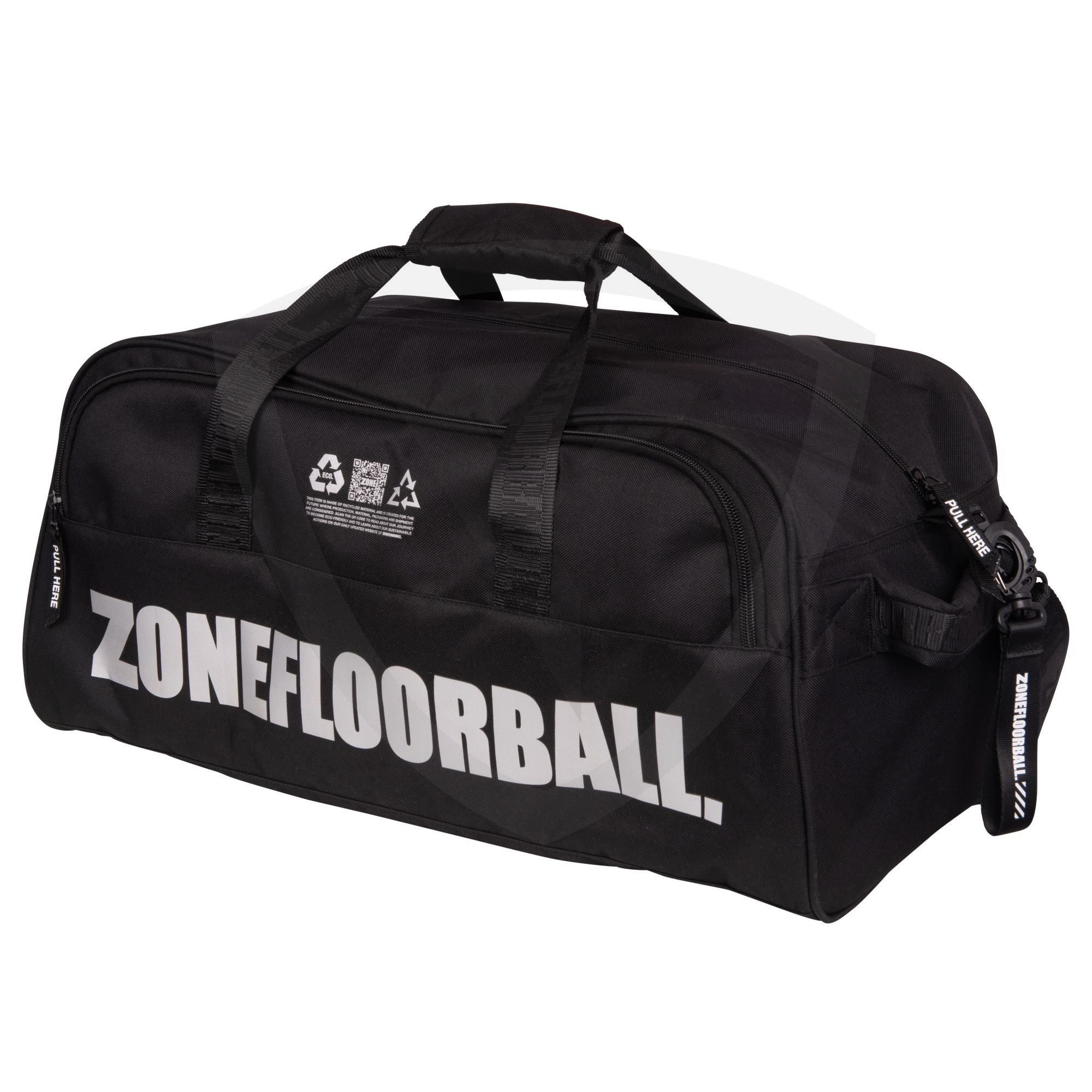 Zone Sport Bag FUTURE Medium 45L černá-stříbrná
