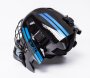 Unihoc Alpha 44 Black-Blue Goalie Mask