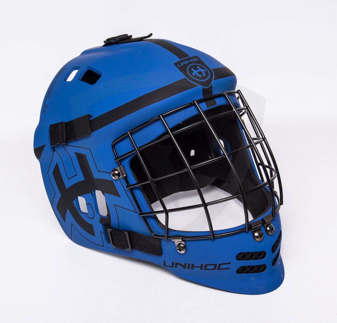 Unihoc Shield Mask Blue-Black modrá-černá