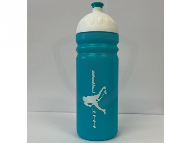 Fatpipe Water Bottle 0,7 tyrkysová-bílá