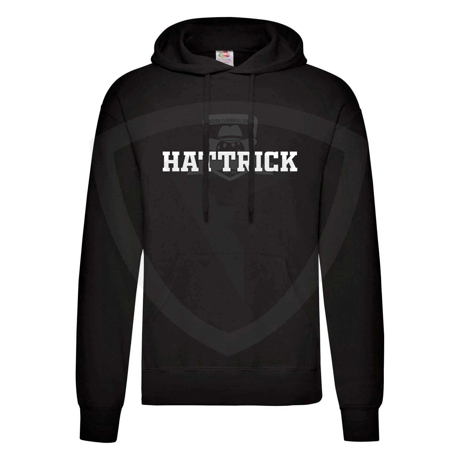 Hattrick Hood Black M černá